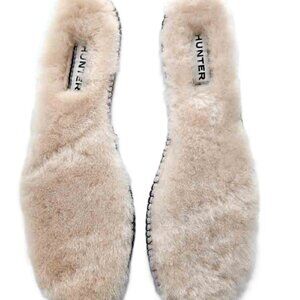 Hunter Luxury Shearling Sheepskin Boot Insoles Women's Size 6 (USA)